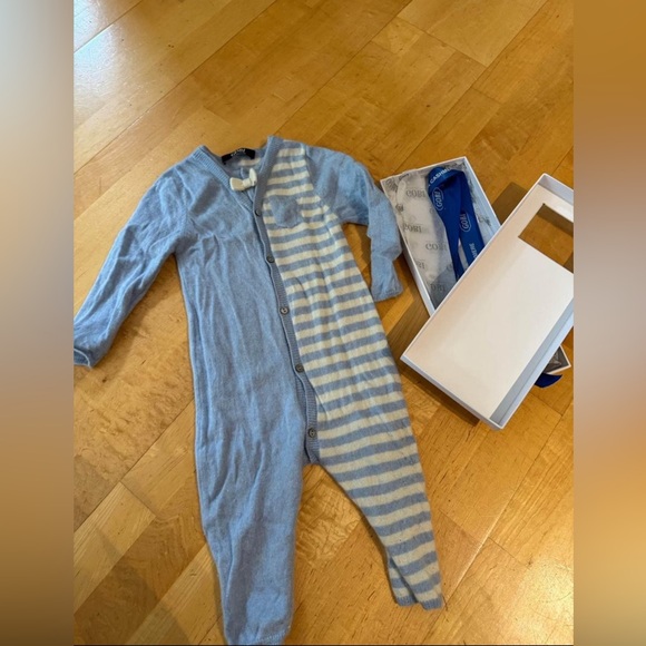 Baby Gobi cashmere 100% onesies fit 6-12 months - Picture 1 of 4